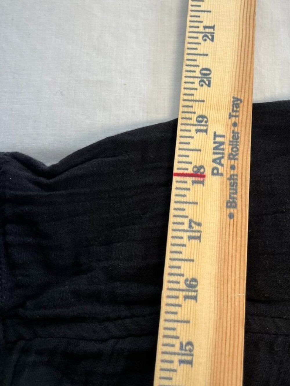 Old Navy Black Gauze Dolman Sleeve Button Front Blouse Large NWT - Picture 12 of 12
